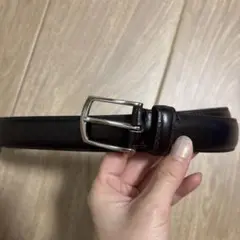 UNITED ARROWS ブラックレザーベルト
