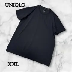 UNIQLO ユニクロ 黒 Tシャツ 通気性メッシュ DRY EX XXLサイズ