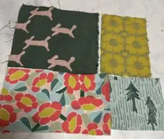 はぎれセット　ランランラン　アネモネ　ミナペルホネン