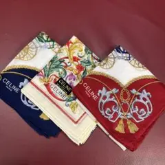 【お値下げ】セリーヌ ハンカチ 3枚セット