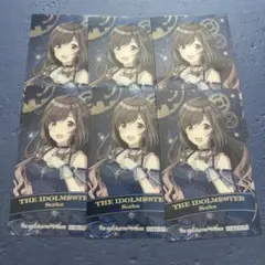 学マス アトレ 秋葉原 アイマス 特典 クリアシート クリアカード 月岡恋鐘