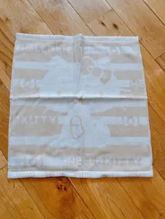【新品】【ハローキティ】ハンドタオル　KITTY キティちゃん　ベージュ