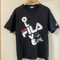 フィラ×ポパイ　オリーブ　フェードTシャツ