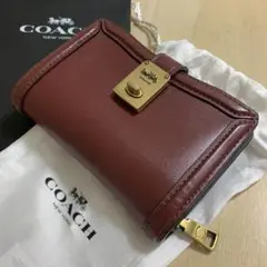 【新品】COACH 二つ折り財布 ハットン ウォレット ターンロック 4841 公式】COACH – コーチ | ハットン ウォレット