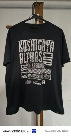SPALDING KOSHIGAYA ALPHAS 2023 Tシャツ Lサイズ