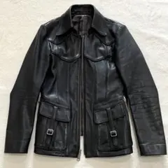 TOXICA "Smoke" Leather Jacket EAST WEST