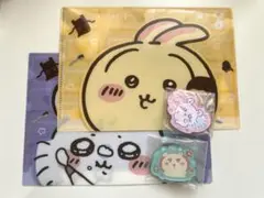 ちいかわ モモンガ うさぎ ロッテ クリアファイル キャラマグネッツ3セット