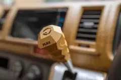 asimocrafts シフトノブ FLEX×asimocrafts】コラボレーションによるハイエース専用