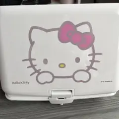 ハローキティ　フェイス形　DVDプレーヤー　動作確認済み 598577]サンリオ ハローキティ フェイス形DVDプレーヤー 598577