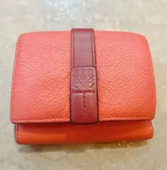 希少!LOEWE三つ折り財布トライフォールドウォレット