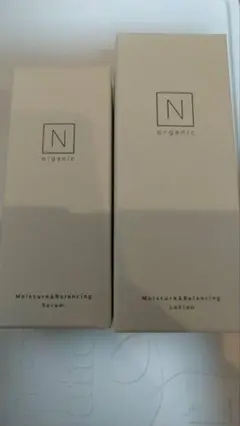 N organicモイスチュアu0026バランシングローション、セラム
