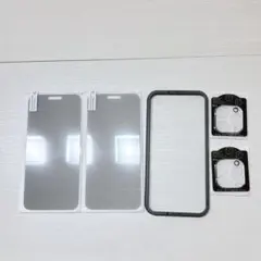 iPhone15ProMax フィルム 覗き見防止 フィルム+ レンズフィルム