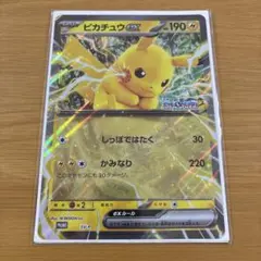 ポケモンメガスタンプラリー　ジャンボカードピカチュウex &スタンプ帳