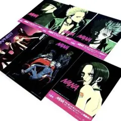 【公式品】矢沢あい NANA 限定特典 ステッカー 6種類セット 非売品