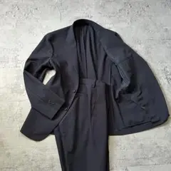 美品 UNIQLO L size ユニクロ 感動ジャケット スーツ セットアップ