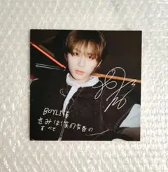 BOYNEXTDOOR BOYLIFE スペシャル盤 テサン　ミニ色紙カード