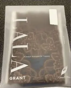 【新品】LALA GRANT レースショーツ ブラウン・ネイビー