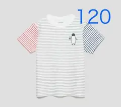 グラニフ　さかざきちはる　文鳥とペンギンⅠ キッズTシャツ　Suica