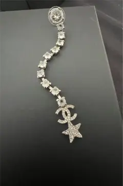 CHANEL スターピアス ロングピアス 片耳