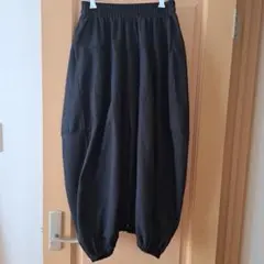 r.p.s サルエルパンツ ブラック バルーンシルエット