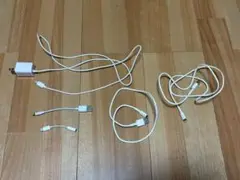 (中古品)iPhone 充電ケーブル類　5点セット