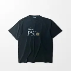 スマート スマーター プリントTシャツ 黒 ロゴT ミニマル ヴィンテージ 古着