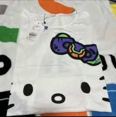 イーハイフン キティ エヴァンゲリオン コラボTシャツ 匿名配送