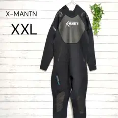 X-MANTN　ウェットスーツ　フルスーツ　XXL　ブラック　マリンスポーツ