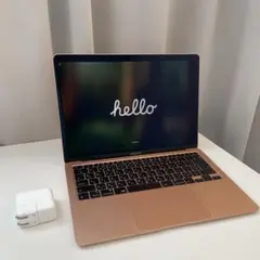 MacBookAir 1３インチ 2020 i3 8GB 256GBゴールド