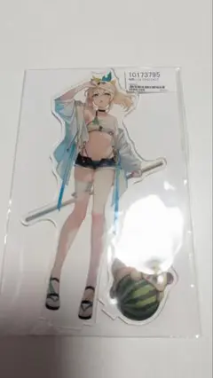 風真いろは　水着アクリルスタンド　茶々蔵