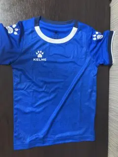 KELME 青 半袖シャツ/ショーツセット
