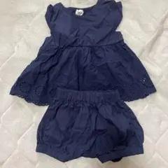 80cm 半袖セットアップ