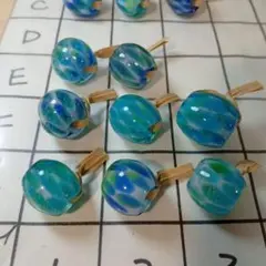 とんぼ玉　水面玉