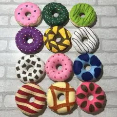 フェルト　ドーナツ　ハンドメイド　ままごと