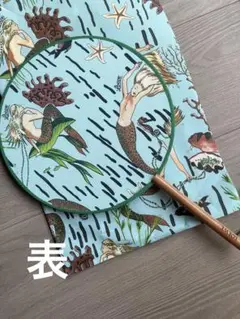 LOEWE うちわ　パウラズイビザ アート