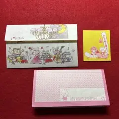 しらいしあい　ミニレター2種、メモ　りぼん、ひとみ　ふろく