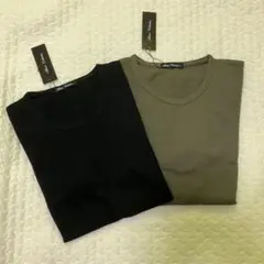 Skkne Collection Tシャツ 2色セット Lサイズ　ワッフル素材