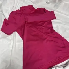 Under Armour ピンク ハイネック LG コンプレッション