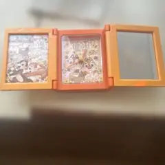 チップとデール 置時計 オレンジ
