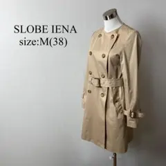SLOBE ノーカラートレンチコート サイズM 匿名配送
