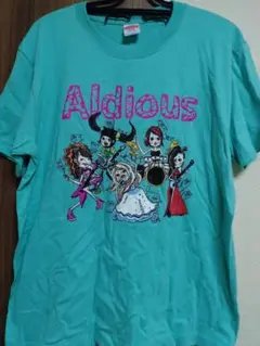 Aldious キャラクターTシャツ ターコイズ