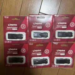 Kingston USB 3.2 Data Traveler 数量 5 新品