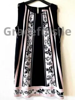 美品★大きいサイズ　グレイスフルスマイル　ワンピース　パーティドレス　ひざ丈