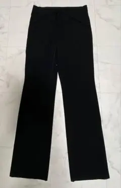 B-THREE　ビースリー　ストレッチパンツ　ブラック　ファスナーポケット５か所