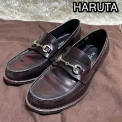極美品 HARUTA ハルタ ピットローファー 革靴