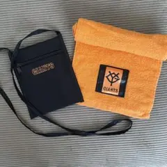 【未使用】VIP ノベルティ ジャイアンツタオル＆サコッシュ