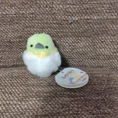 【未使用】ふくらめじろ　ふくらどり ぷちマスコットボールチェーン