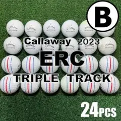 【B45】キャロウェイ ERCトリプルトラック 23年ロストボール 24球