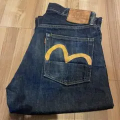 EVISU みかん　大黒　デニム　 DENIM パンツ　31 オレンジ　塩谷 EVISU みかん大黒デニム DENIM パンツ31 オレンジ塩谷