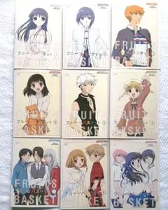 アニメDVD フルーツバスケット 全9巻 レンタル使用品